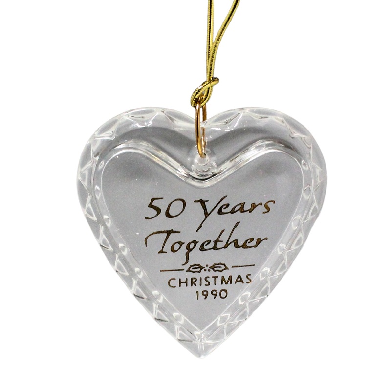 Hallmark Ornament: 1990 Fifty Years Together | QX4906