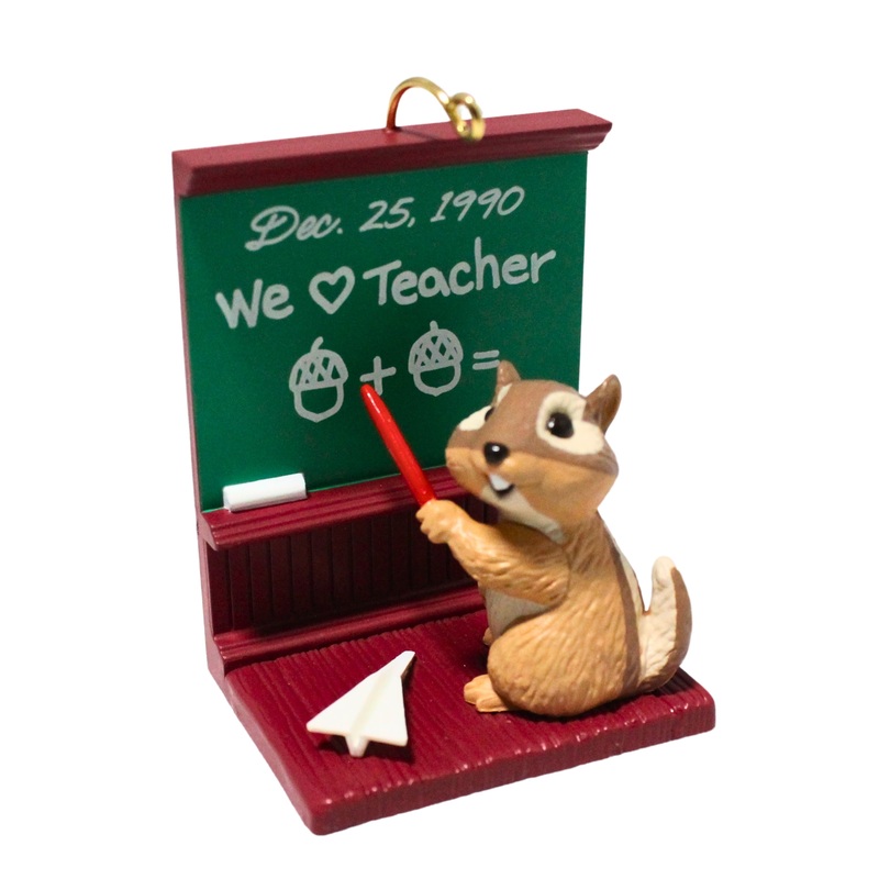 Hallmark Ornament: 1990 Teacher | QX4483