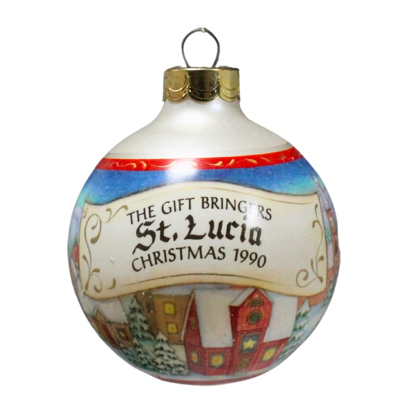 Hallmark Ornament: 1990 The Gift Bringers- St. Lucia  | QX2803