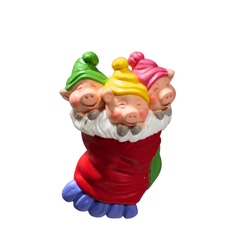 Hallmark Ornament: 1990 Three Little Piggies | QX4996