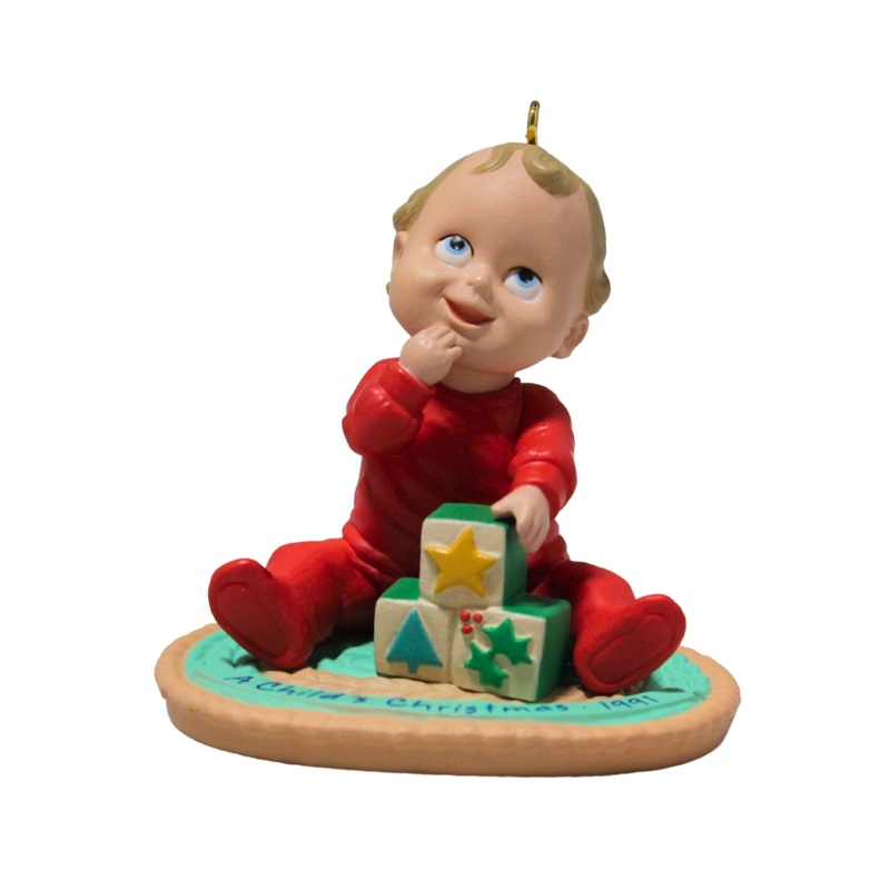 Hallmark Ornament: 1991 A Child's Christmas | QX4887