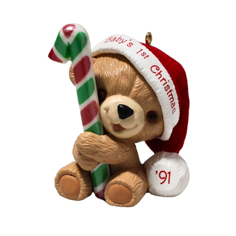 Hallmark Ornament: 1991 Baby's First Christmas | QX4889