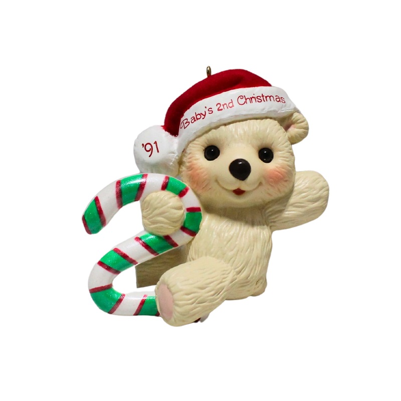 Hallmark Ornament: 1991 Baby's Second Christmas | QX4897