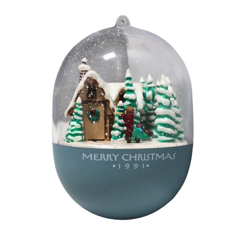 Hallmark Ornament: 1991 Bringing Home the Tree | QLX7249