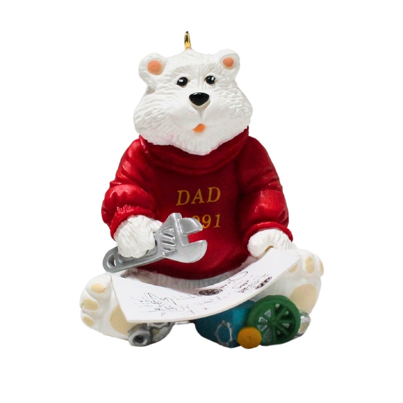 Hallmark Ornament: 1991 Dad | QX5127