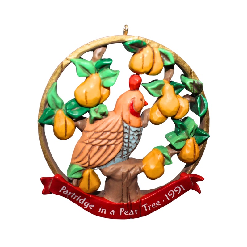 Hallmark Ornament: 1991 Partridge in a Pear Tree | QX5297