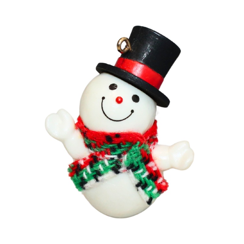 Hallmark Ornament: 1981 Jolly Snowman  | QX4075