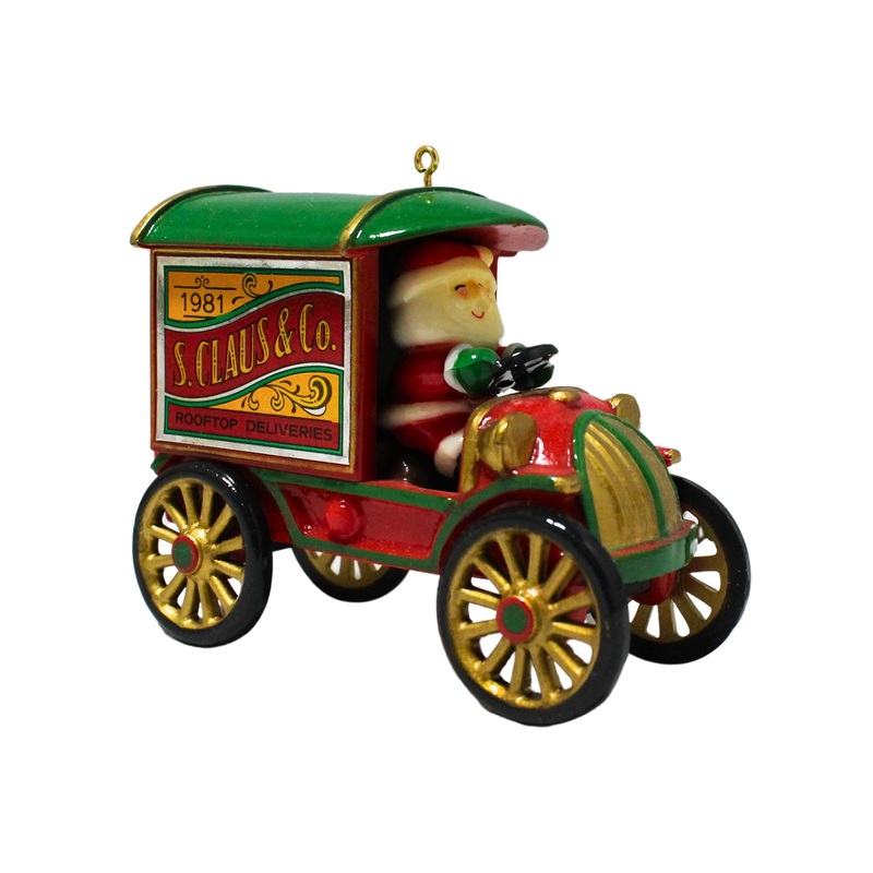 Hallmark Ornament: 1981 Rooftop Deliveries | QX4382