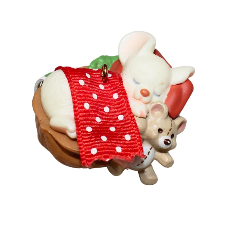 Hallmark Ornament: 1984 Napping Mouse  | QX4351