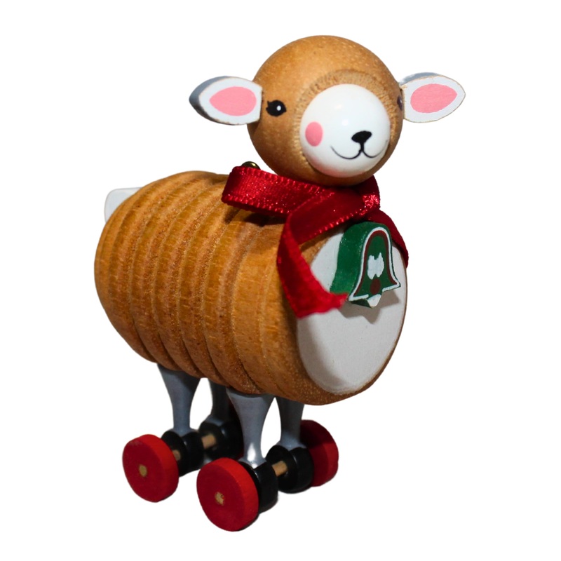 Hallmark Ornament: 1984 Wooden Lamb | QX4394