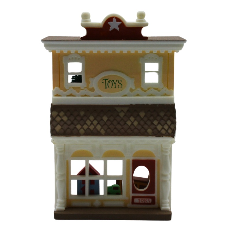 Hallmark Ornament: 1985 Old-Fashioned Toy Shop | QX4975