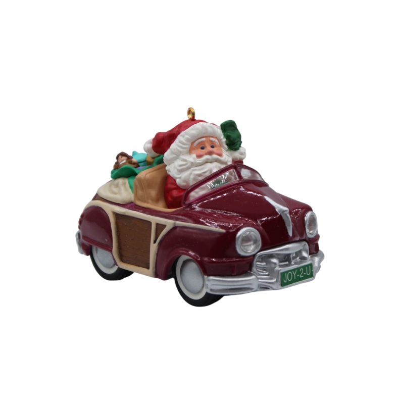 Hallmark Ornament: 1987 Santa's Woody