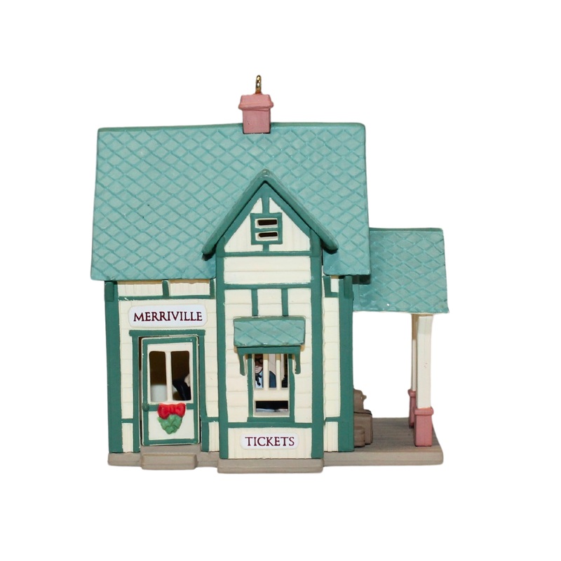 Hallmark Ornament: 1987 Train Station | QLX7039