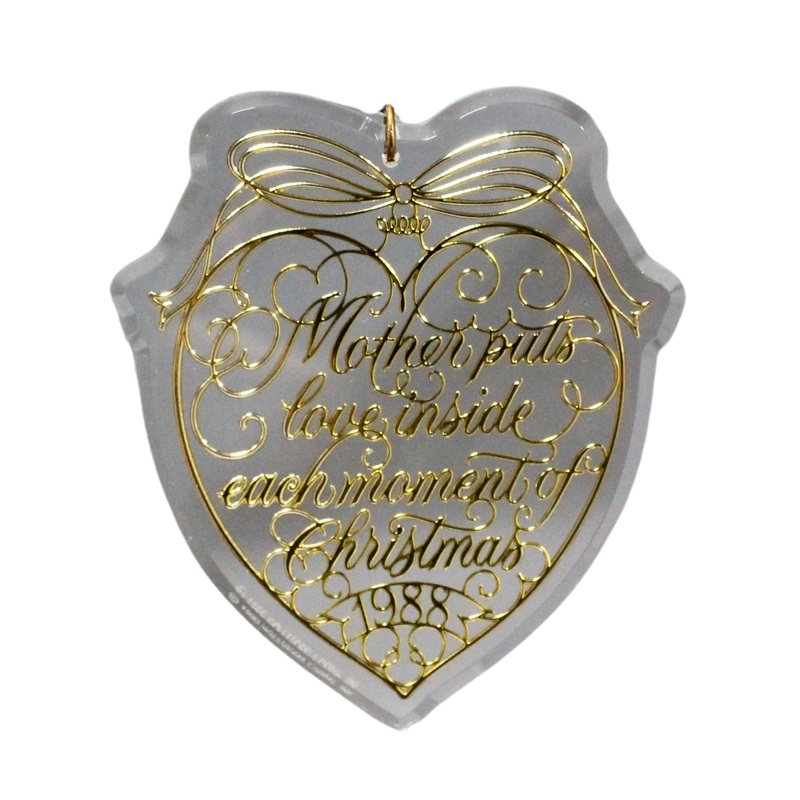 Hallmark Ornament: 1988 Mother | QX3751