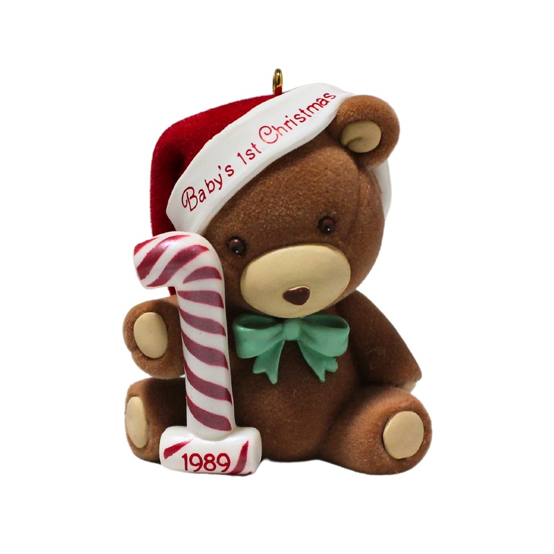 Hallmark Ornament: 1989 Baby's First Christmas | QX4492