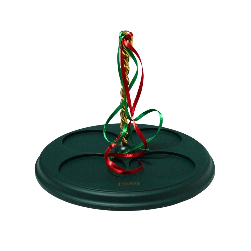Hallmark Ornament: 1989 Carousel Horse Display Stand  | XPR9723