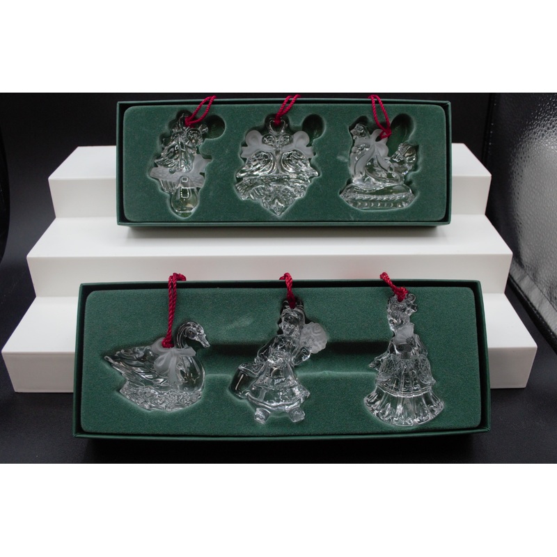 12 Days of Christmas Ornament Sets | 6 Marquis Ornaments | 1st & 3rd Sets