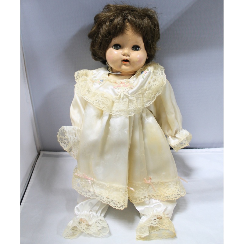 1920's Clothe Body Antique Composition Doll | Please Read