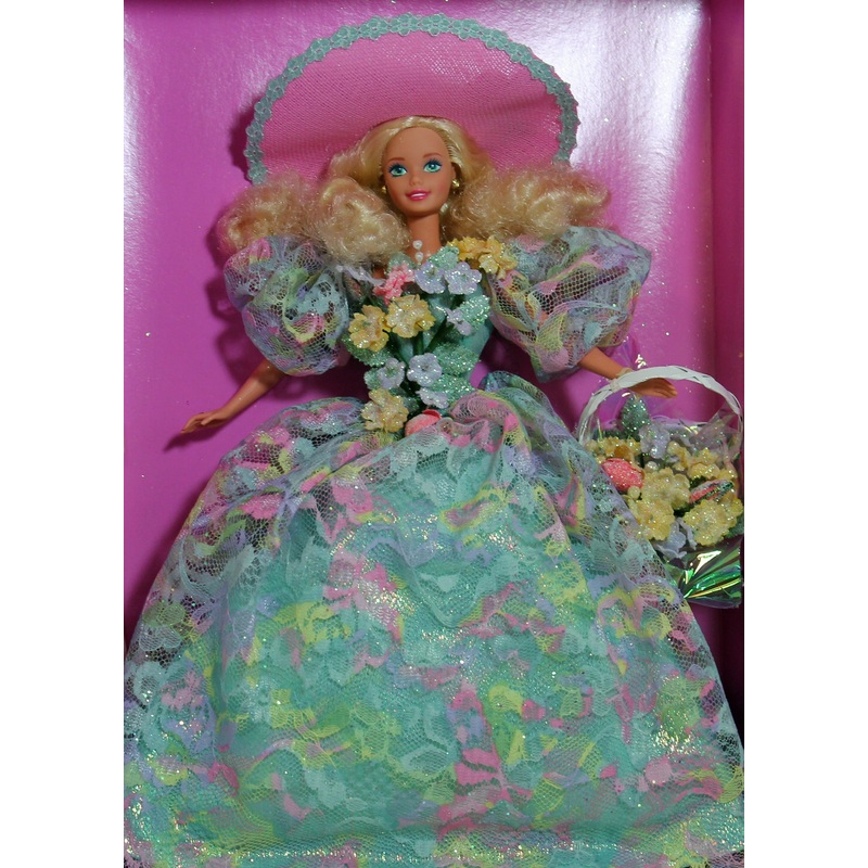 1994 Enchanted Seasons Spring Bouquet Barbie (12989)
