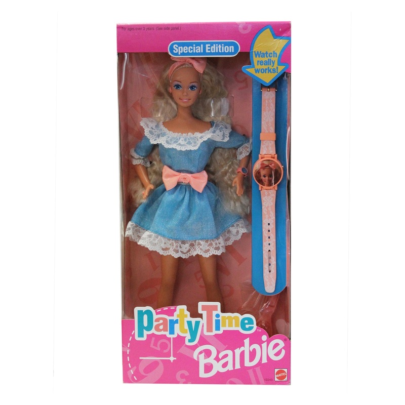1994 Party Time Barbie (12243) - Blonde hair
