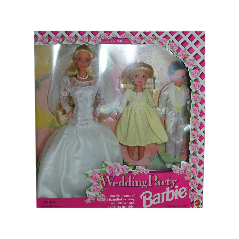 1994 Wedding Party Barbie Set (13557)