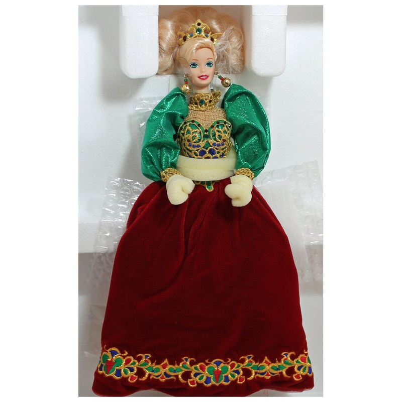 1995 Holiday Jewel Porcelain Barbie (14311)