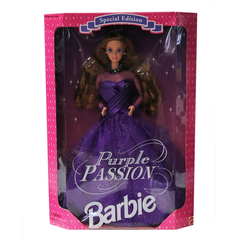 1995 Purple Passion Barbie (13555) - Red hair