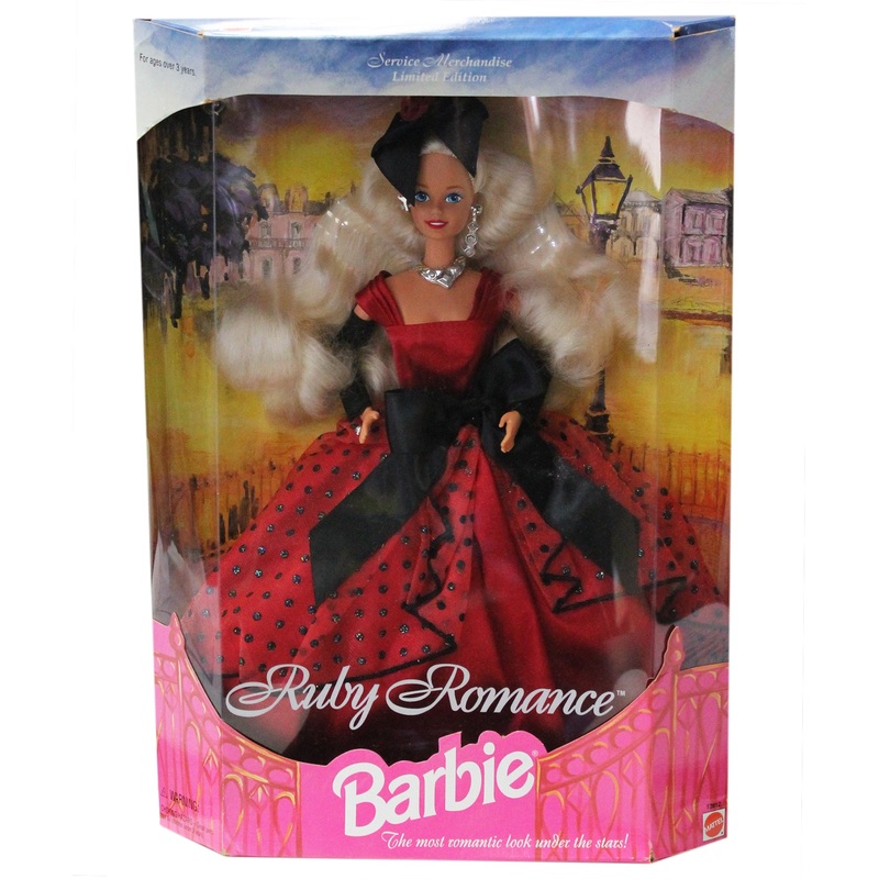 1995 Ruby Romance Barbie (13612)