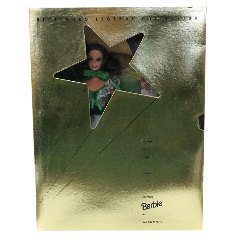 1995 Scarlett O'Hara White and Green Dress Barbie (12997)