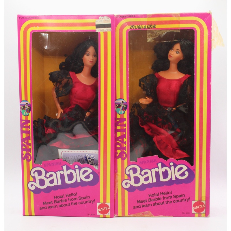Barbie 4031 | Lot of 2: Spanish Barbie | Please Read