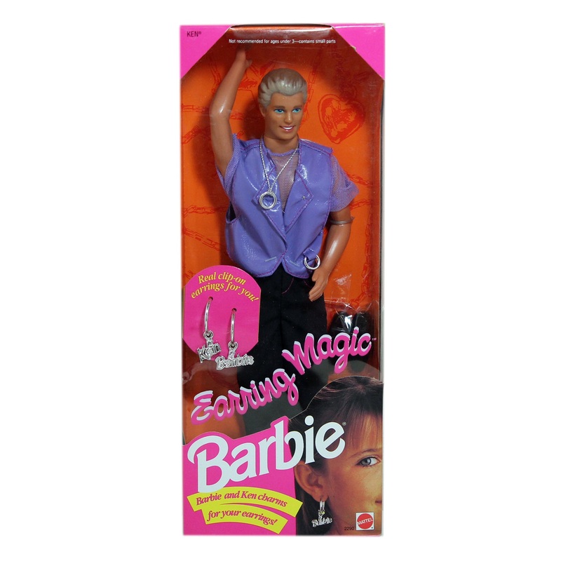 1992 Earring Magic Ken Barbie (2290)