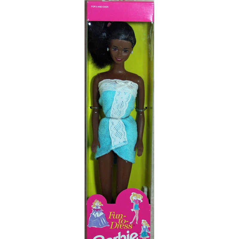 1992 Fun-To-Dress Barbie (2570) - African American