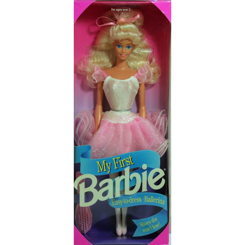 1992 My First Easy-To-Dress Ballerina Barbie (2516)