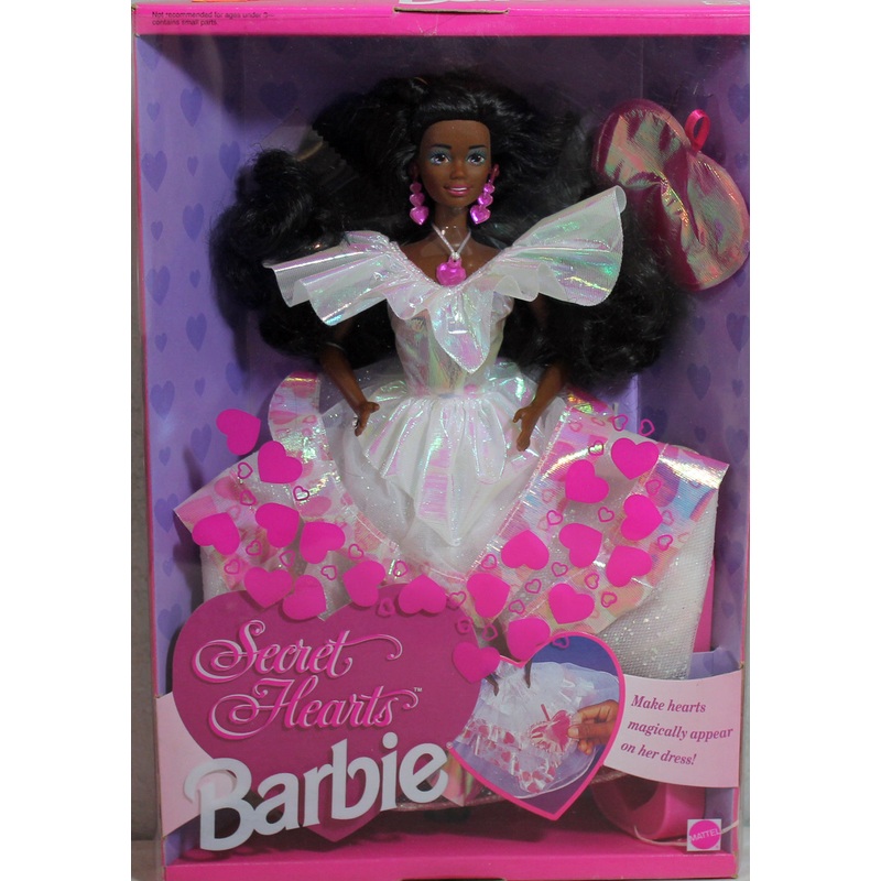 1992 Secret Hearts Barbie (3836) - African American