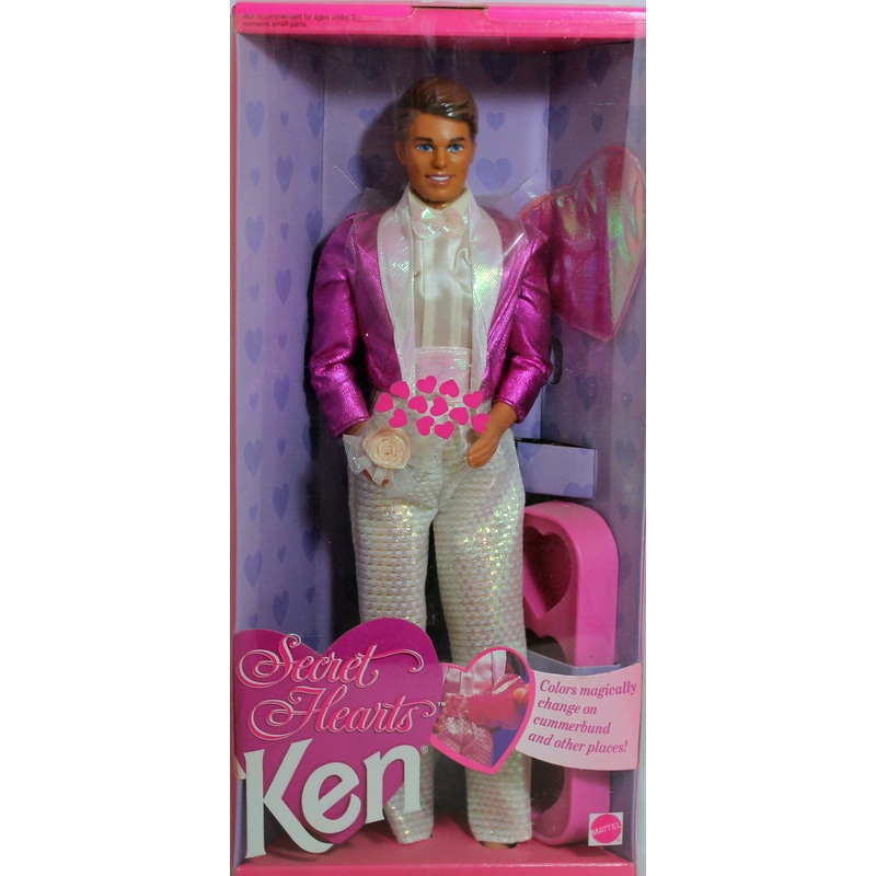 1992 Secret Hearts Ken Barbie (7988)