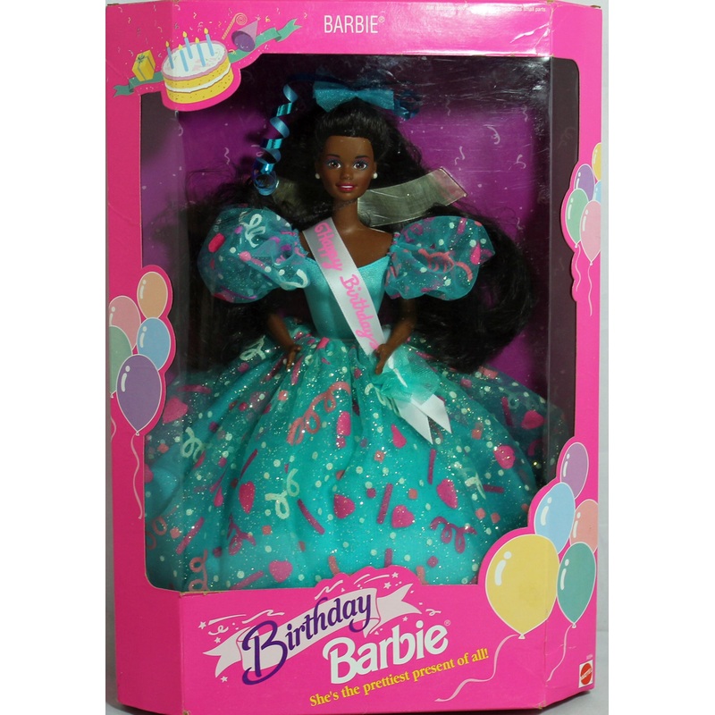 1993 Birthday Barbie (11334) - African American