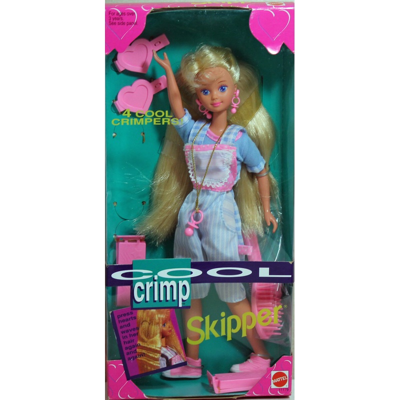 1993 Cool Crimp Skipper Barbie (11179)