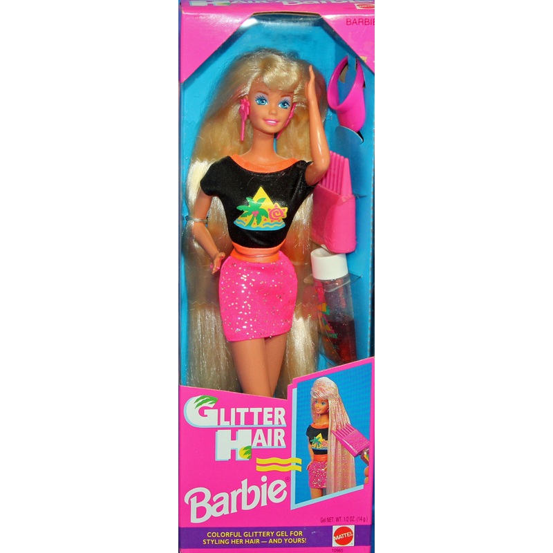 1993 Glitter Hair Blonde Barbie (10965)