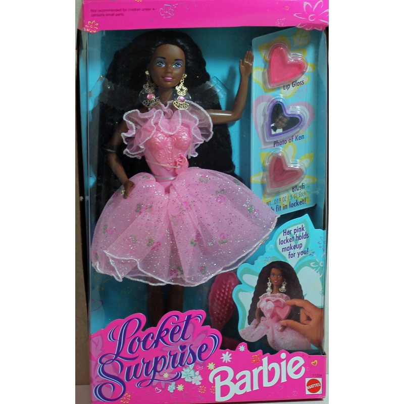 1993 Locket Surprise Barbie (11224) - African American