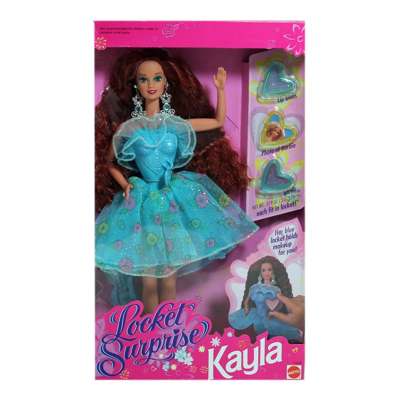 1993 Locket Surprise Kayla Barbie (11209)
