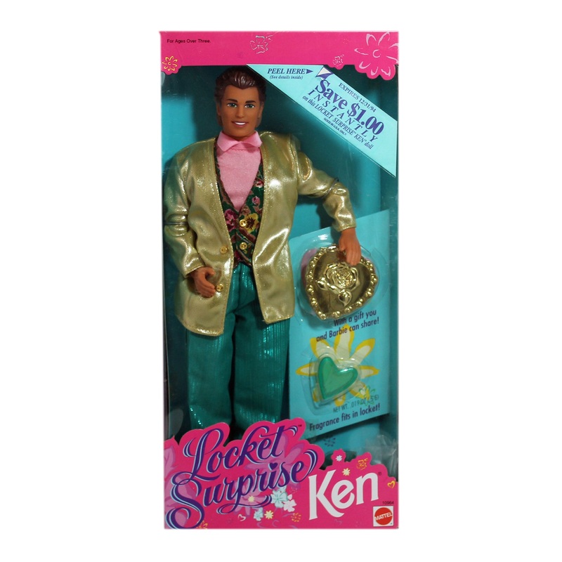 1993 Locket Surprise Ken Barbie (10964)