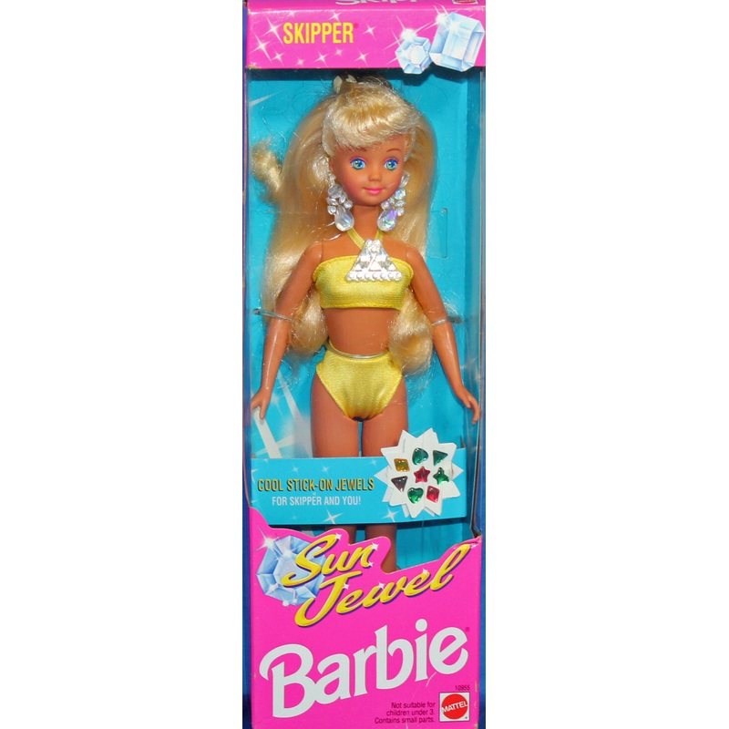 1993 Sun Jewel Skipper Barbie (10955)