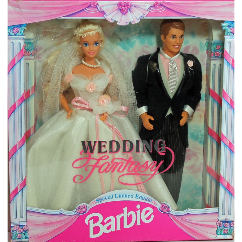 1993 Wedding Fantasy Barbie & Ken Barbie (10924)