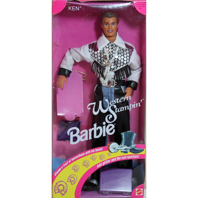 1993 Western Stampin' Ken Barbie (10294)