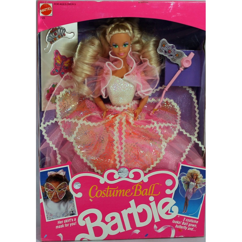 1990 Costume Ball Barbie (7123)