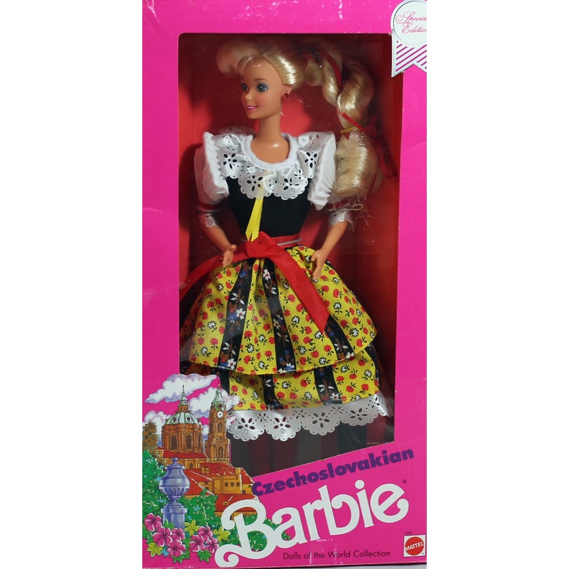 1990 Czechoslovakian Barbie (7330) - Dolls of the World