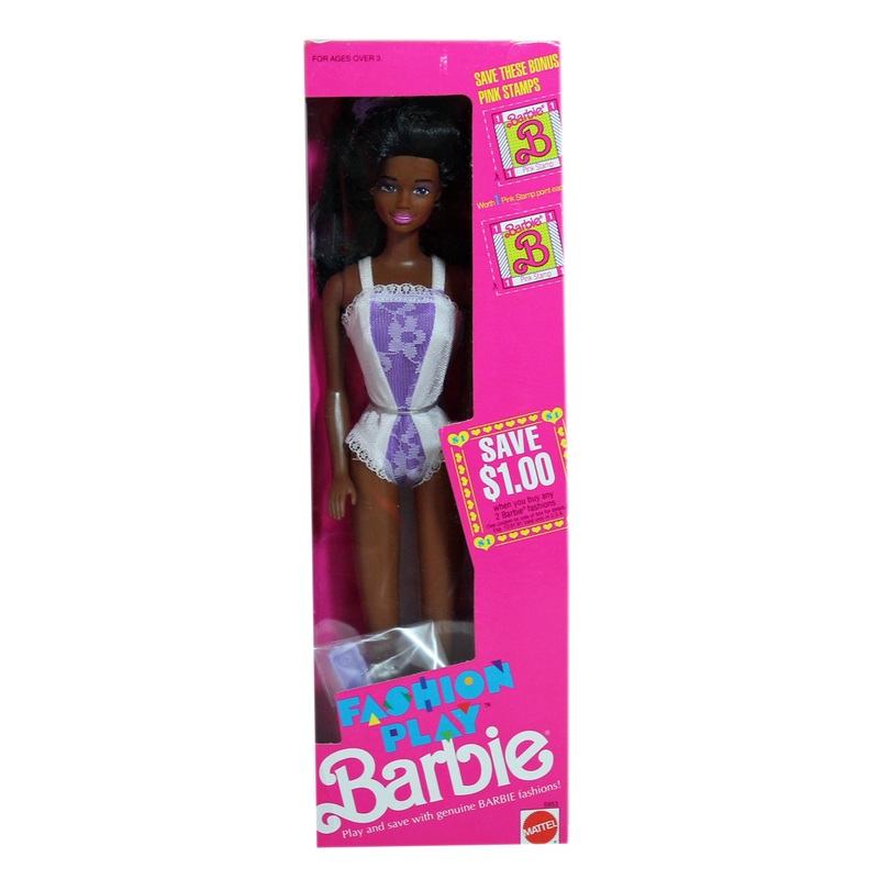 1990 Fashion Play Barbie (5953) - African American