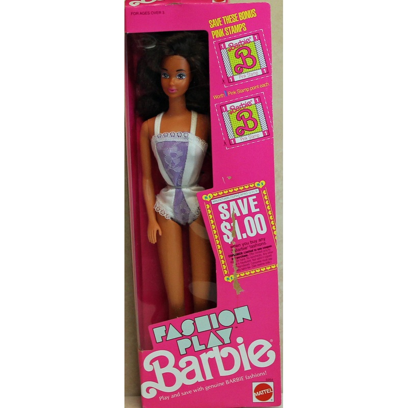 1990 Fashion Play Ethnic Barbie (5954)