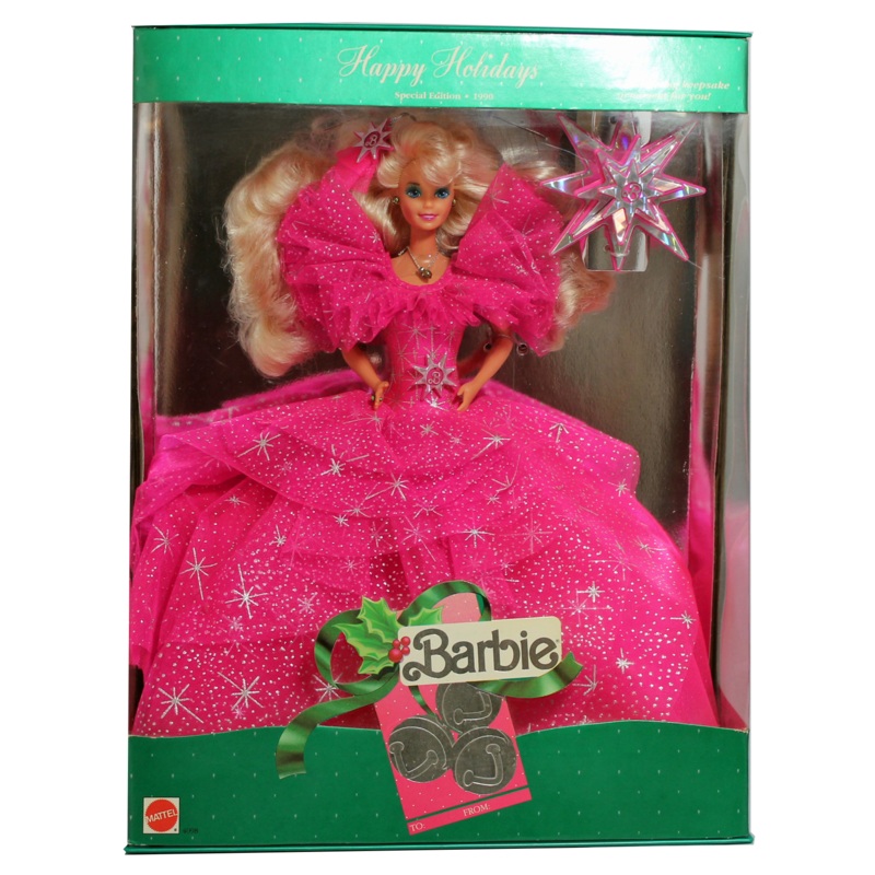 1990 Happy Holidays Barbie (4098)