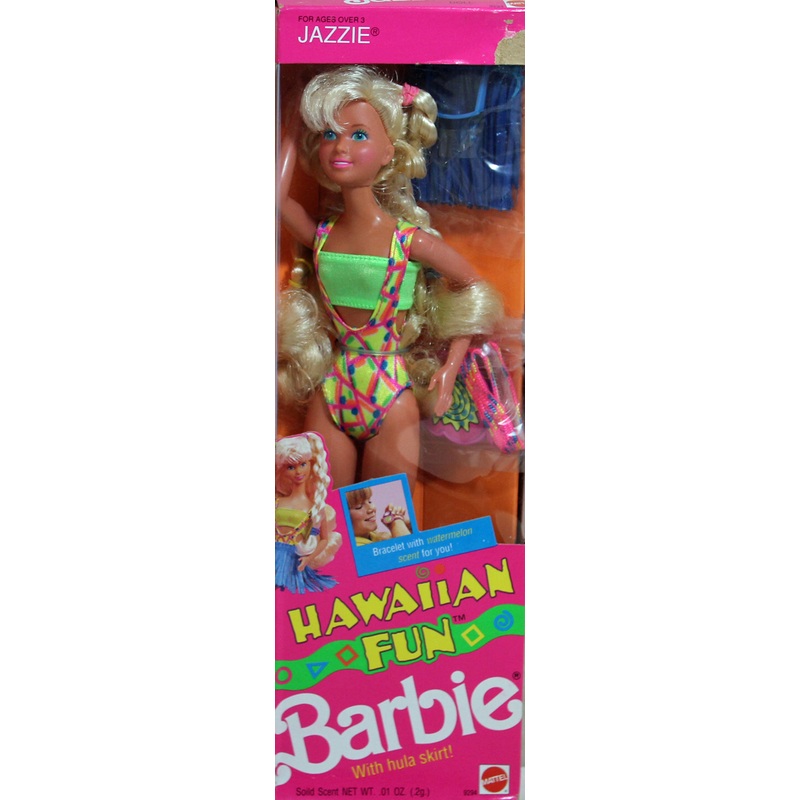 1990 Hawaiin Fun Jazzie Barbie (9294)